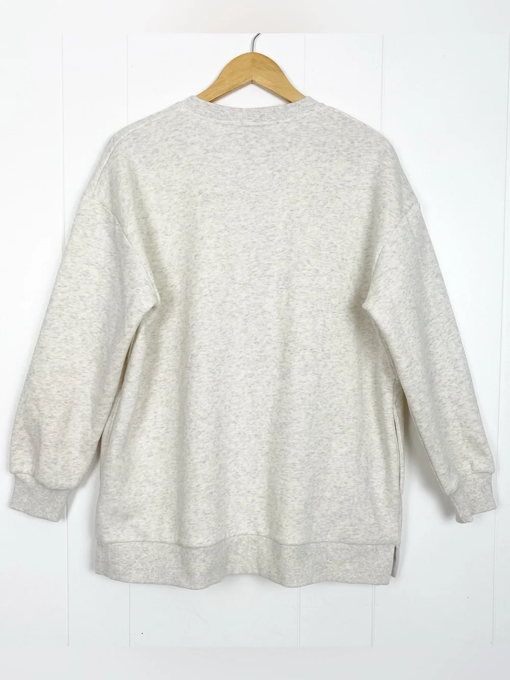 SSYS The Label Sweatshirt Cardigan Women's Size XS/Small Fleece Line Open Front